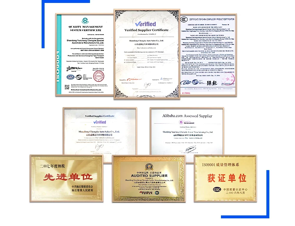Chengda Certificates