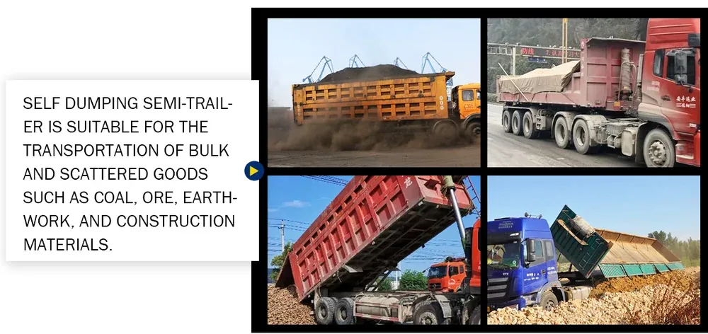 5 Axle 100Ton Rear Dump Mining Application