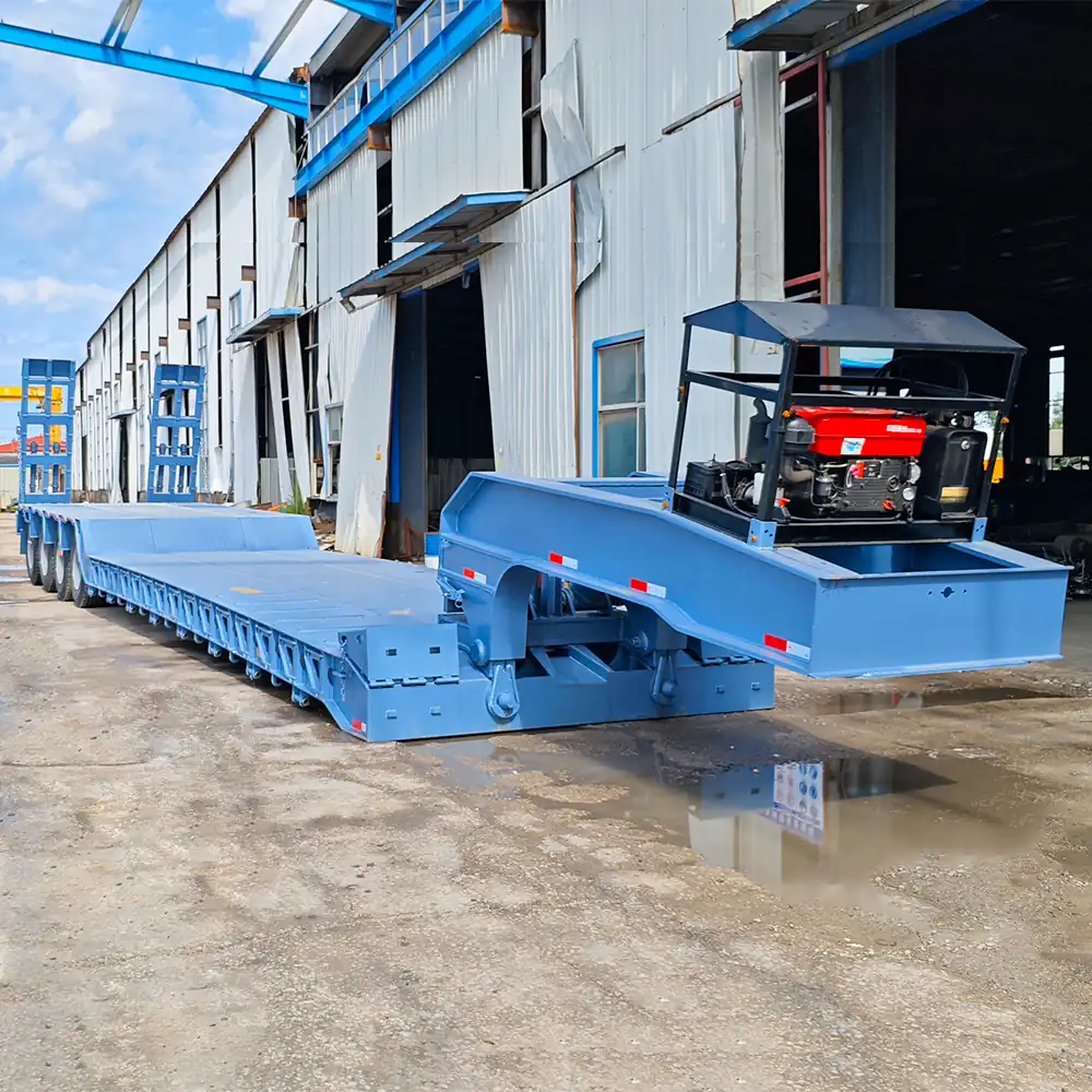 3 Axle Removable Gooseneck (RGN) Lowboy Trailer