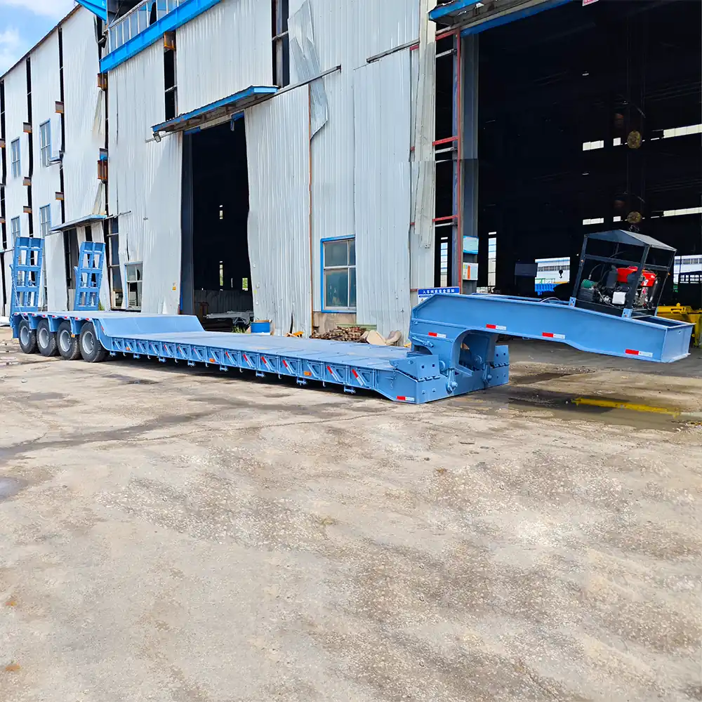 3 Axle Removable Gooseneck (RGN) Lowboy Trailer