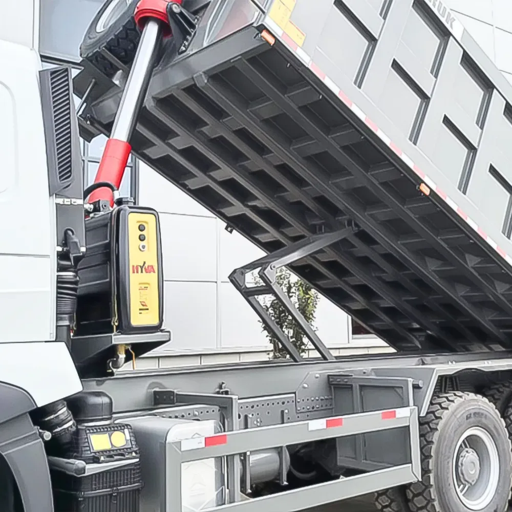 Howo t7s 371 dump truck display