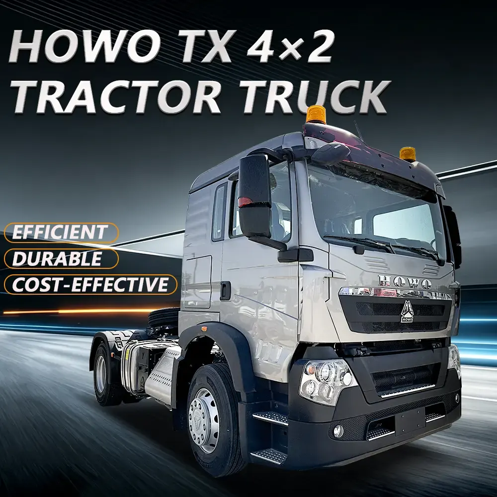 howo tx 4x2 tractor truck