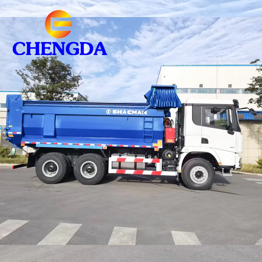 SHACMAN X3000 Cummins engine 6X4 dump trucks (3).webp