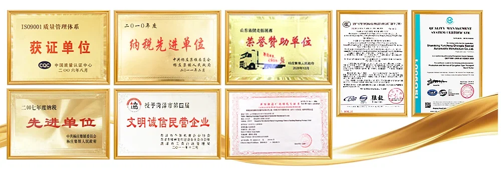 Quality and export certificates