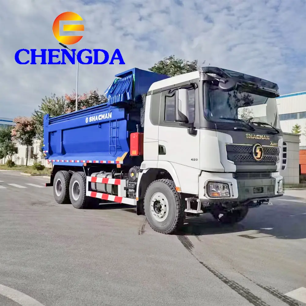 SHACMAN X3000 Cummins engine 6X4 dump trucks (2).webp