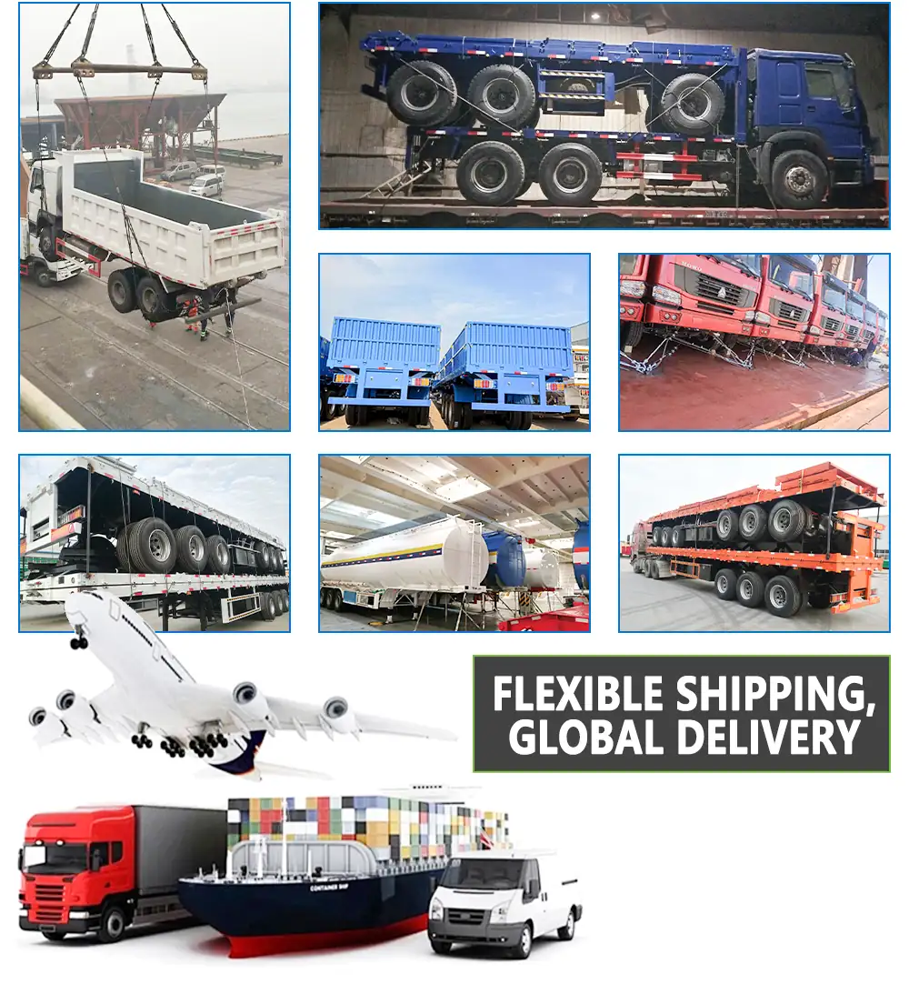 3 Axle Side Wall Semi-Trailer Transportation