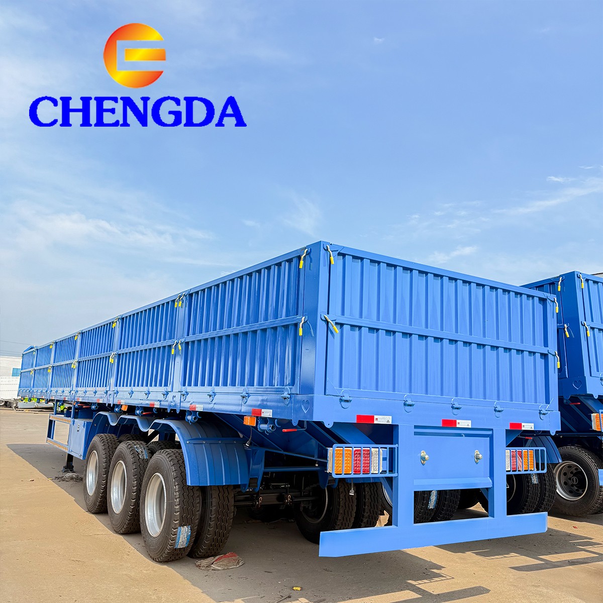 3 Axle Side Wall Semi-Trailer
