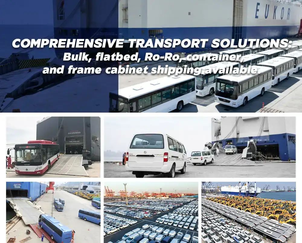 Foton View C2 cargo van packing and shipping