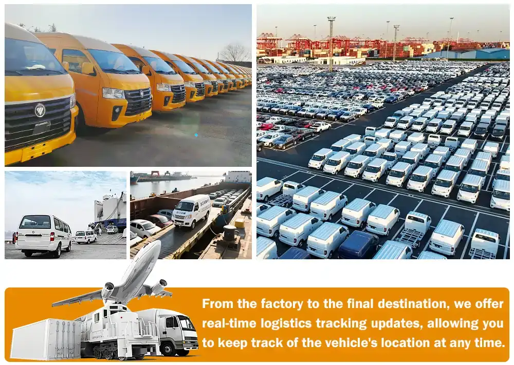 Foton View CS2 minibus packing and shipping