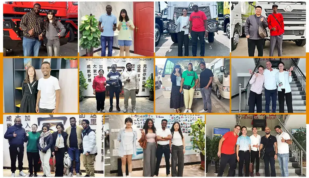 Customers visiting our factory