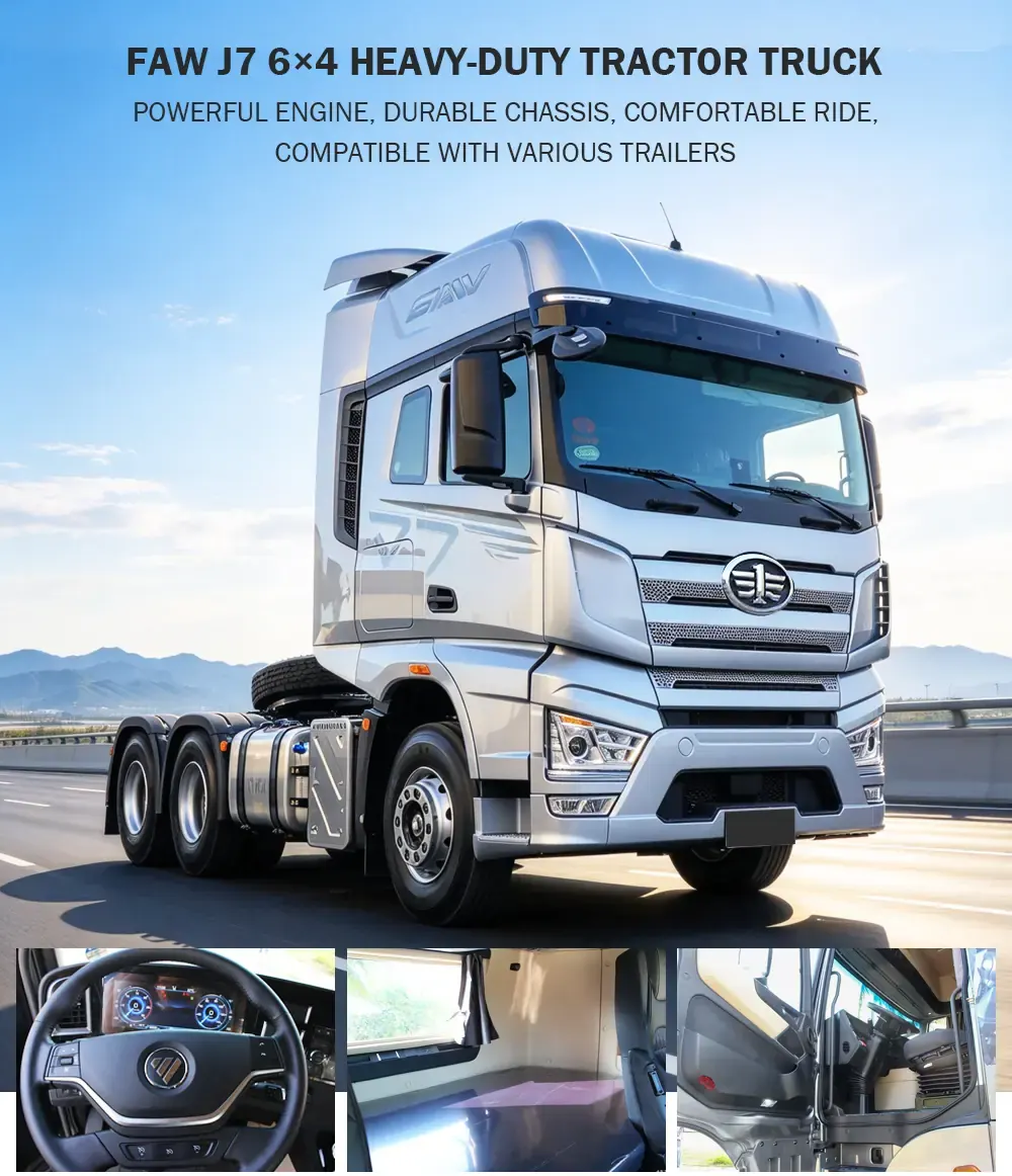 FAW Jiefang J7 6x4 Tractor Unit