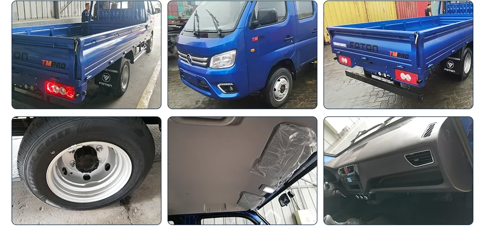 FOTON Xiangling M 2t 4x2 cargo flatbed truck