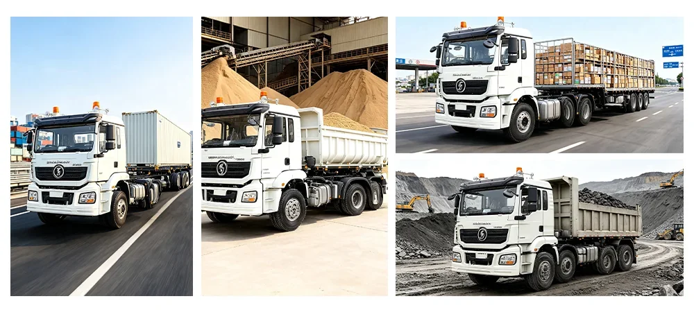 Shacman H3000 6x4 Tractor Truck Applications