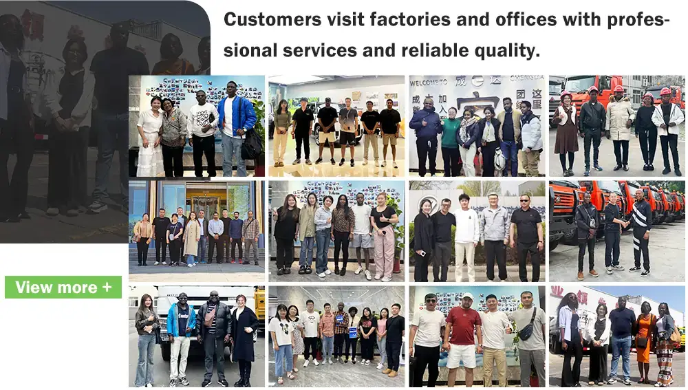 Customers visiting our factory