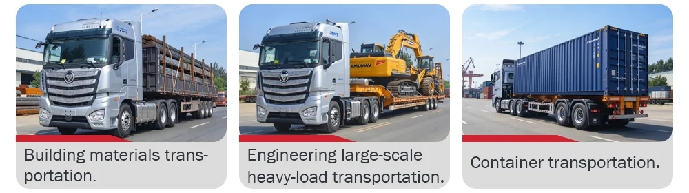 Foton Auman EST 580hp 6x4 Tractor Truck applications.webp