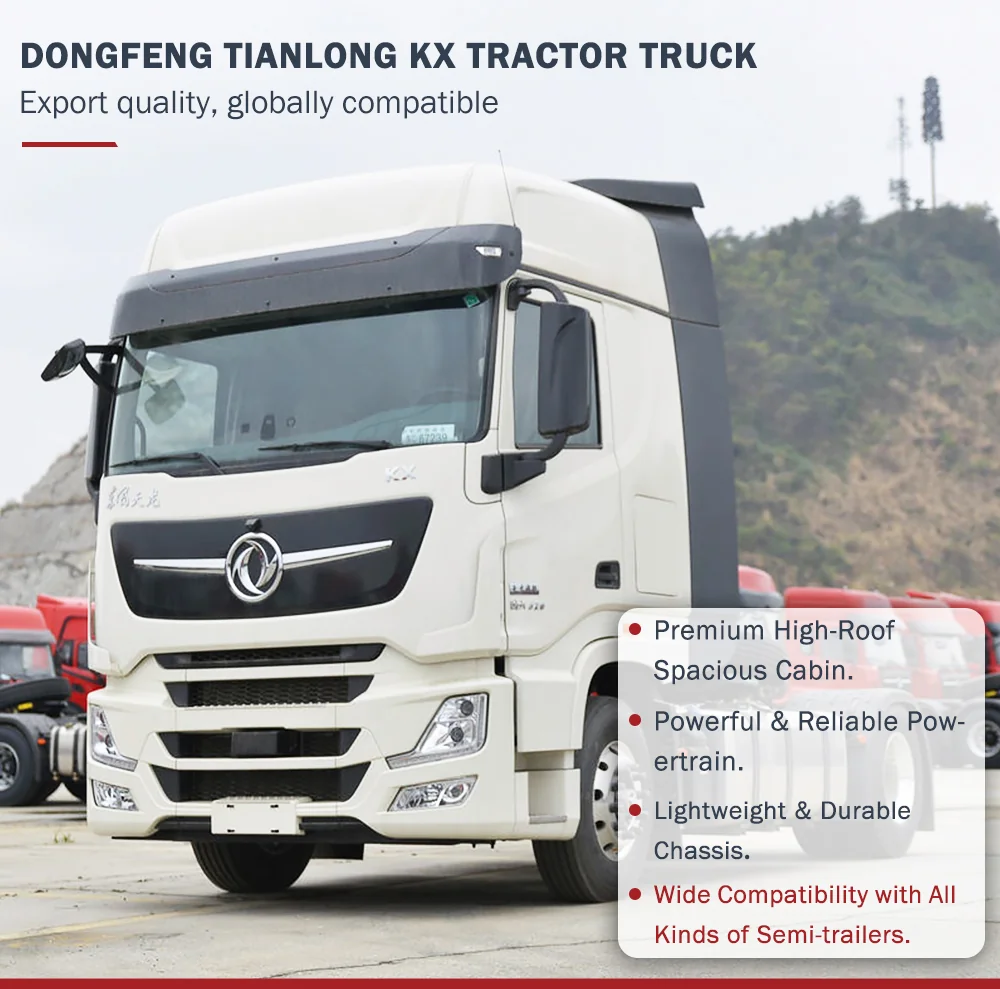Dongfeng Tianlong KX 520 hp 4x2 Tractor Truck poster.webp
