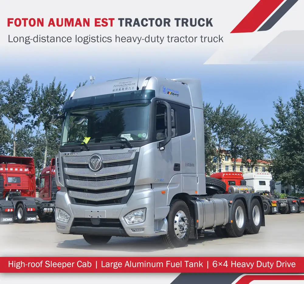 Foton Auman EST 580hp 6x4 Tractor Truck poster.webp