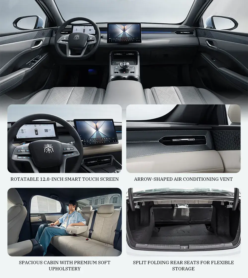 BYD Qin Plus interior detail