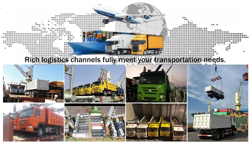 SHACMAN H3000 packaging and shipping