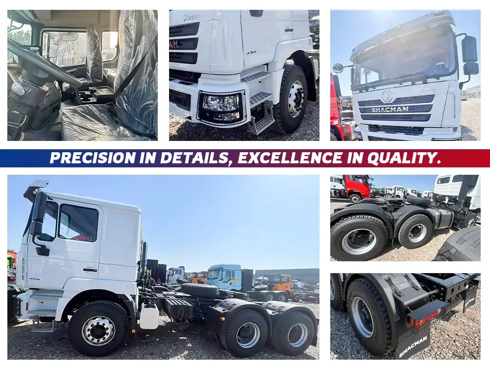 SHACMAN F3000 430HP 6x4 Tractor Truck features