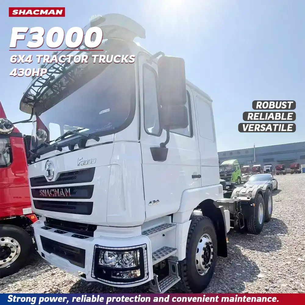 SHACMAN F3000 430HP 6x4 Tractor Truck detail