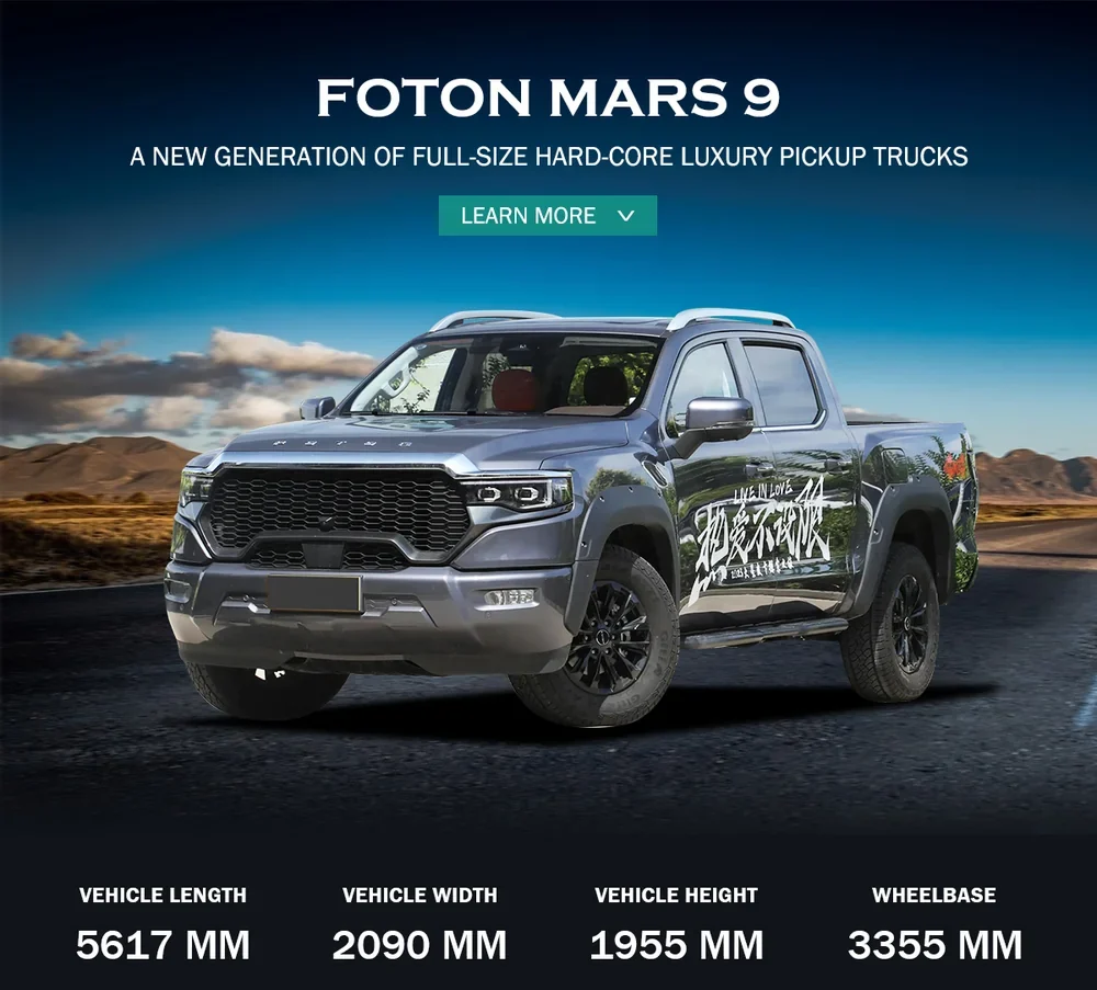 Foton Mars 9 4x4 Diesel Pickup Truck.webp