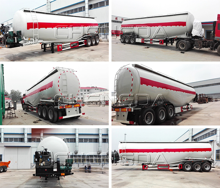 cement semi trailer cement semi trailer