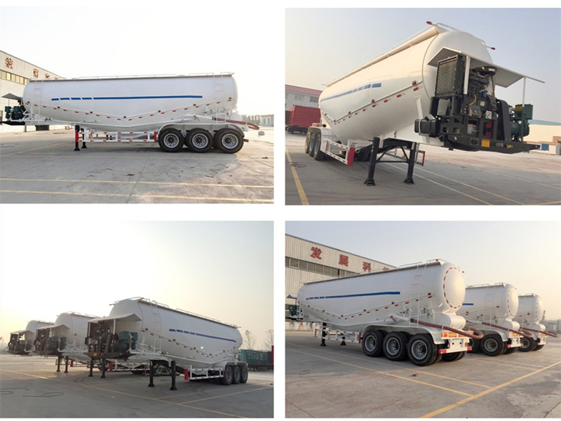 3 Axles 45 Cubic Cement Powder Trailer 3 Axles 45 Cubic Cement Powder Trailer