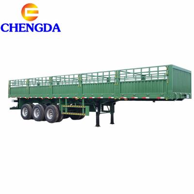 Tri Axles 13m Fence Semi Trailer