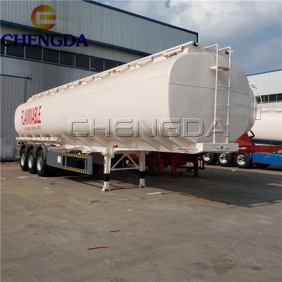 Chengda 3 Essieux 36000 Litres Carburant Remorque Tanker