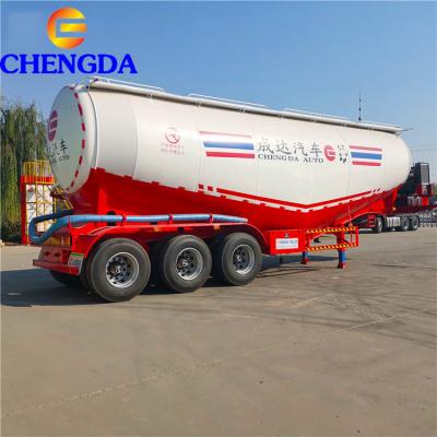 3 Essieux 70tons Cement Powder Remorques