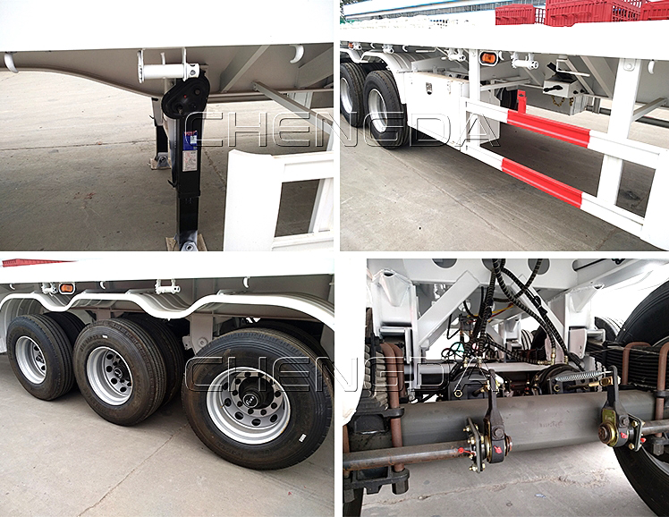 40Ft Container Trailer Detail