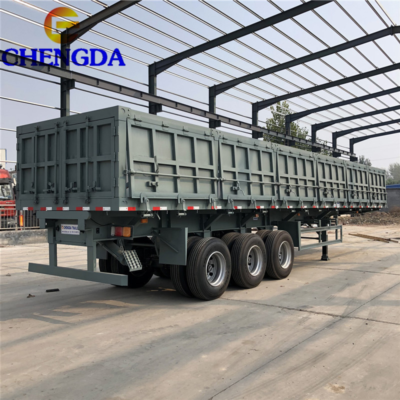 3 Axle Side Dump Tipper Semi Trailer 3 Axle Side Dump Tipper Semi Trailer
