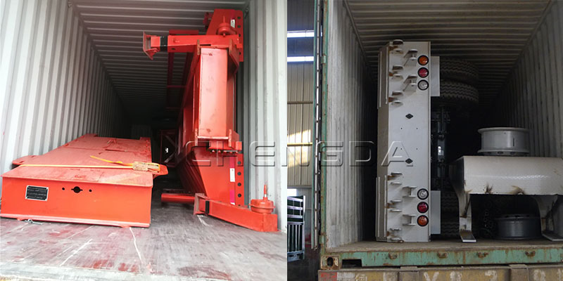 Lowbed Trailer Shipment