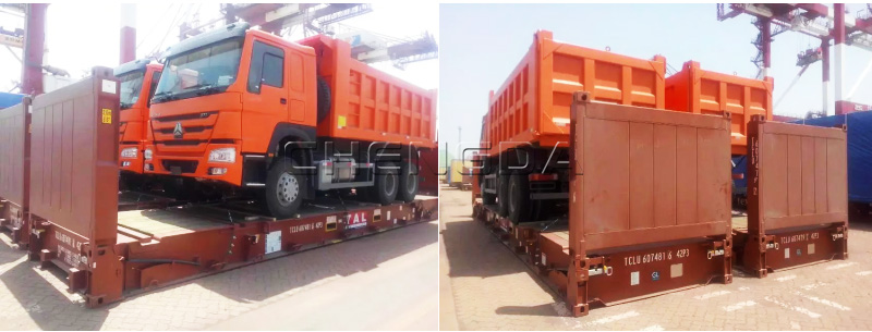 Shacman Dump Truck Shipment Shacman Dump Truck Shipment