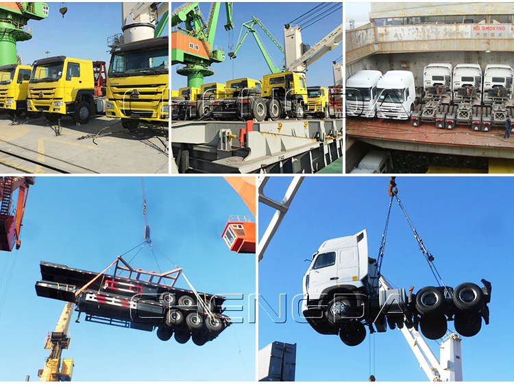 Shipment of Lowboy trailer