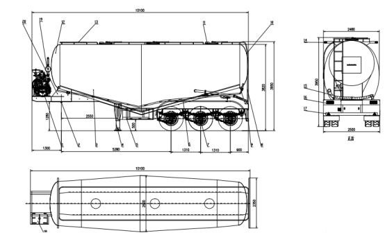 Cement Truck Trailer For Sale Drawing Cement Truck Trailer For Sale Drawing