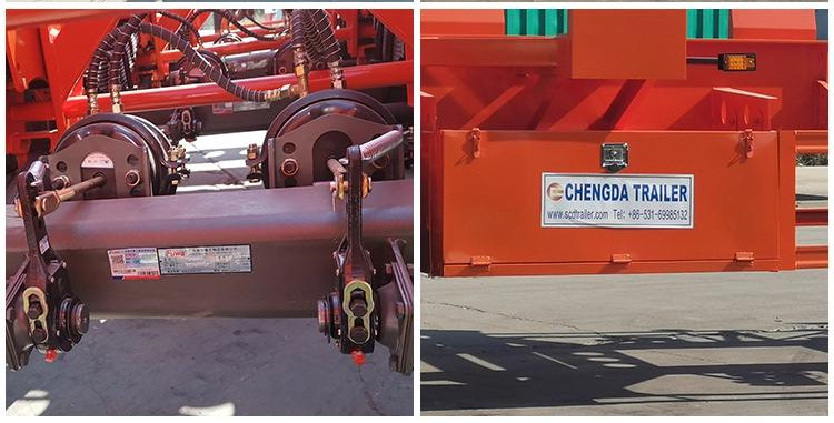 skeleton trailer detail skeleton trailer detail