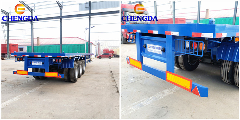 40Ft Flatbed Container Trailer Overview