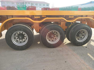 Skeleton container trailer Skeleton container trailer