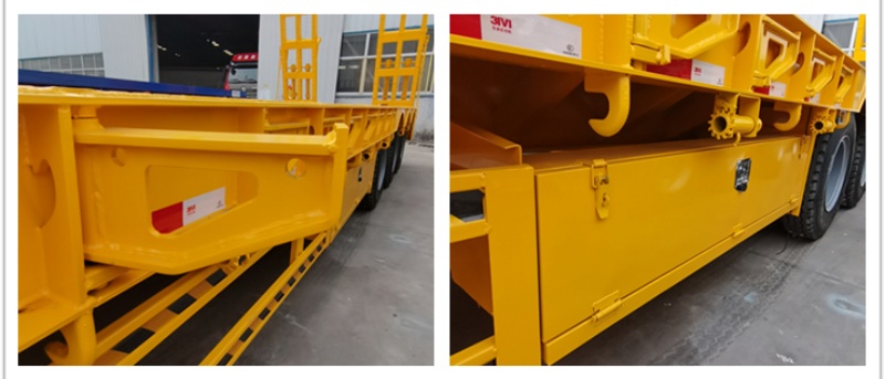 3 axle low deck gooseneck trailer